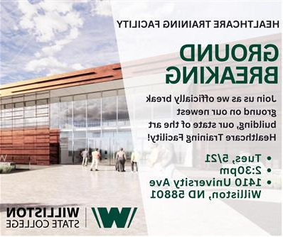 Williston State College to Break Ground on State-of-the-Art Healthcare Training Facility - image
